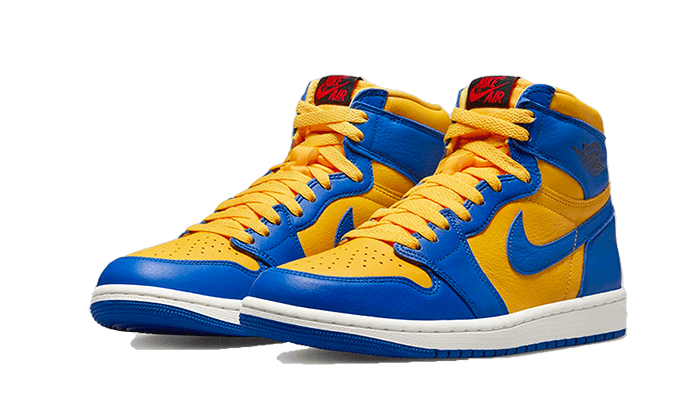 Air Jordan 1 Retro High OG Reverse Laney, Varsity Maize/Game Royal/Sail/Black/Fire Red (FD2596-700)