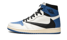 Air Jordan 1 Retro High OG SP Fragment x Travis Scott, Sail/Black-Military Blue-Shy Pink (DH3227-105)