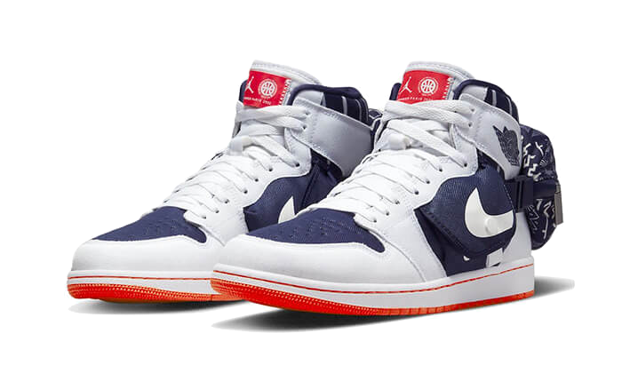 Air Jordan 1 Retro High OG SP Utility Quai 54 (2022), White/Neutral Indigo-Light Bone (DV1717-100)