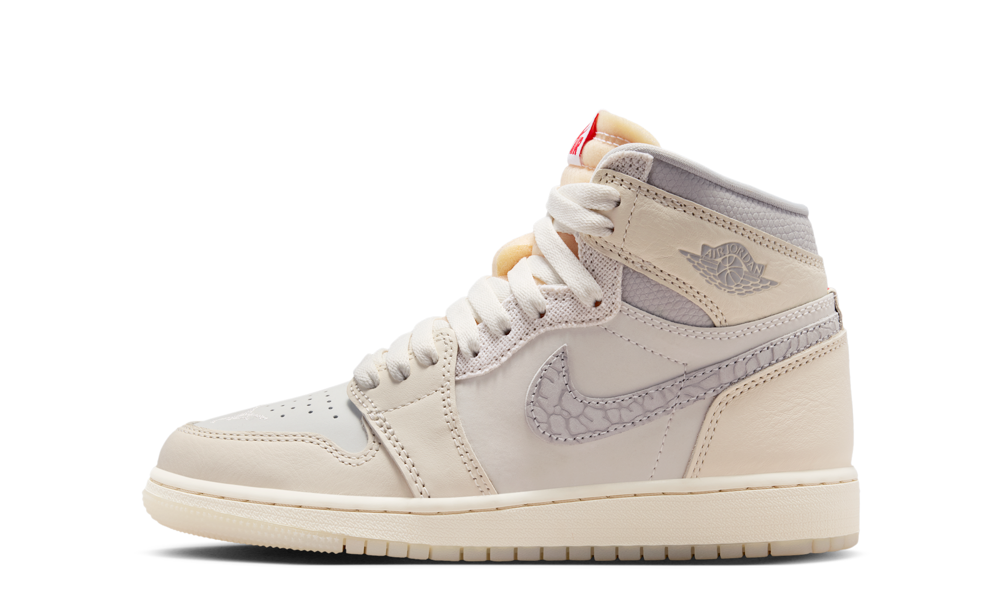 Air Jordan 1 Retro High OG Sail University Red