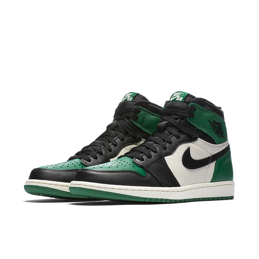 Air Jordan 1 Retro High Pine Green, Pine Green/Sail-Black (555088-302)