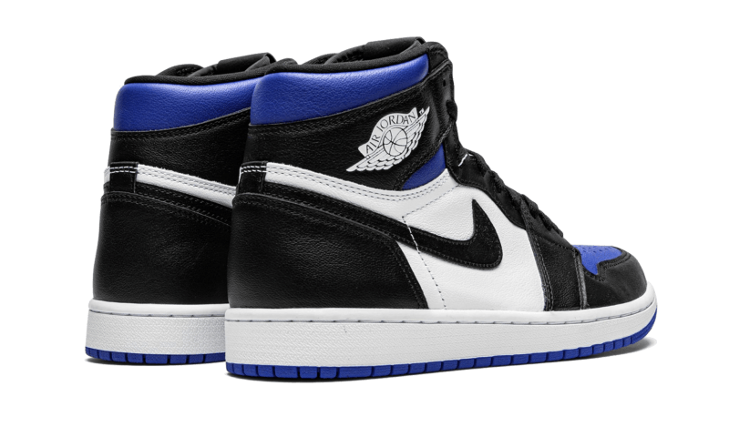 Air Jordan 1 Retro High Royal Toe, Black/White-Game Royal-Black (555088-041 / 575441-041)