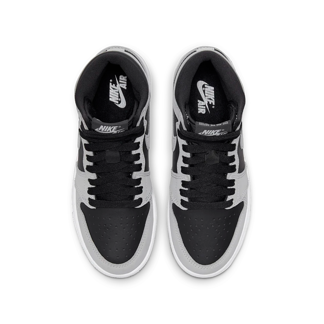 Air Jordan 1 Retro High Shadow 2.0, Black/White-Light Smoke Grey (575441-035)