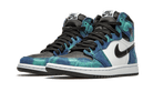 Air Jordan 1 Retro High Tie Dye, White/Black-Aurora Green (CD0461-100)