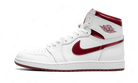 Air Jordan 1 Retro High '85 OG Metallic Burgundy, White/Team Red/White (BQ4422-161)