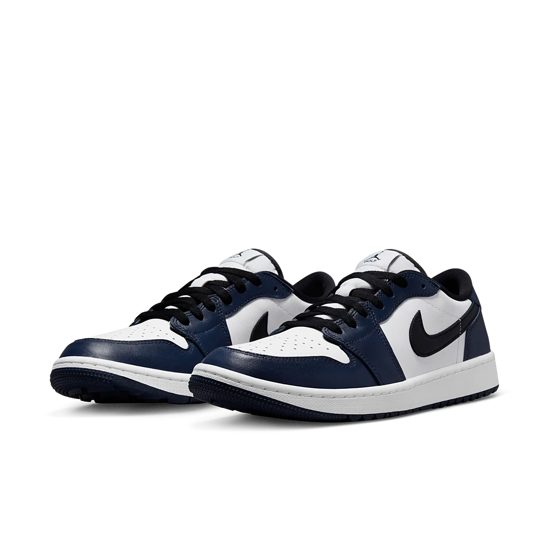 Air Jordan 1 Retro Low Golf Midnight Navy, White/Midnight Navy/Black (DD9315-104)