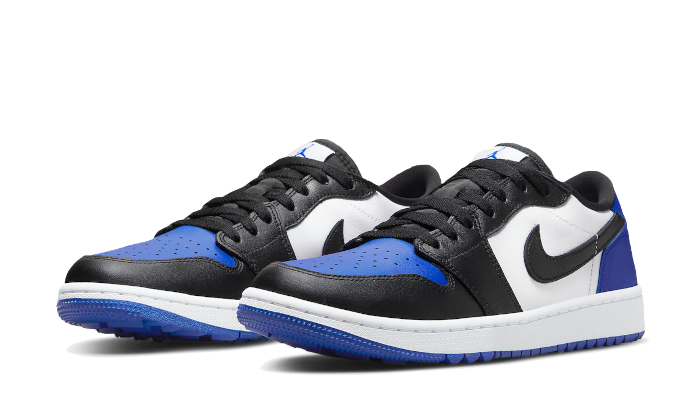 Air Jordan 1 Retro Low Golf Royal Toe, White/Black/Sport Royal (DD9315-102)