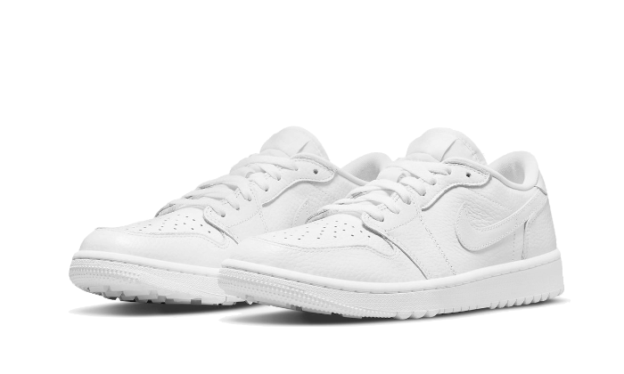 Air Jordan 1 Retro Low Golf Triple White, White/White-White (DD9315-101)