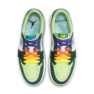 Air Jordan 1 Retro Low OG Doernbecher (2023), Gorge Green/Court Purple/White/Barely Volt/Sail (FD9665-351)