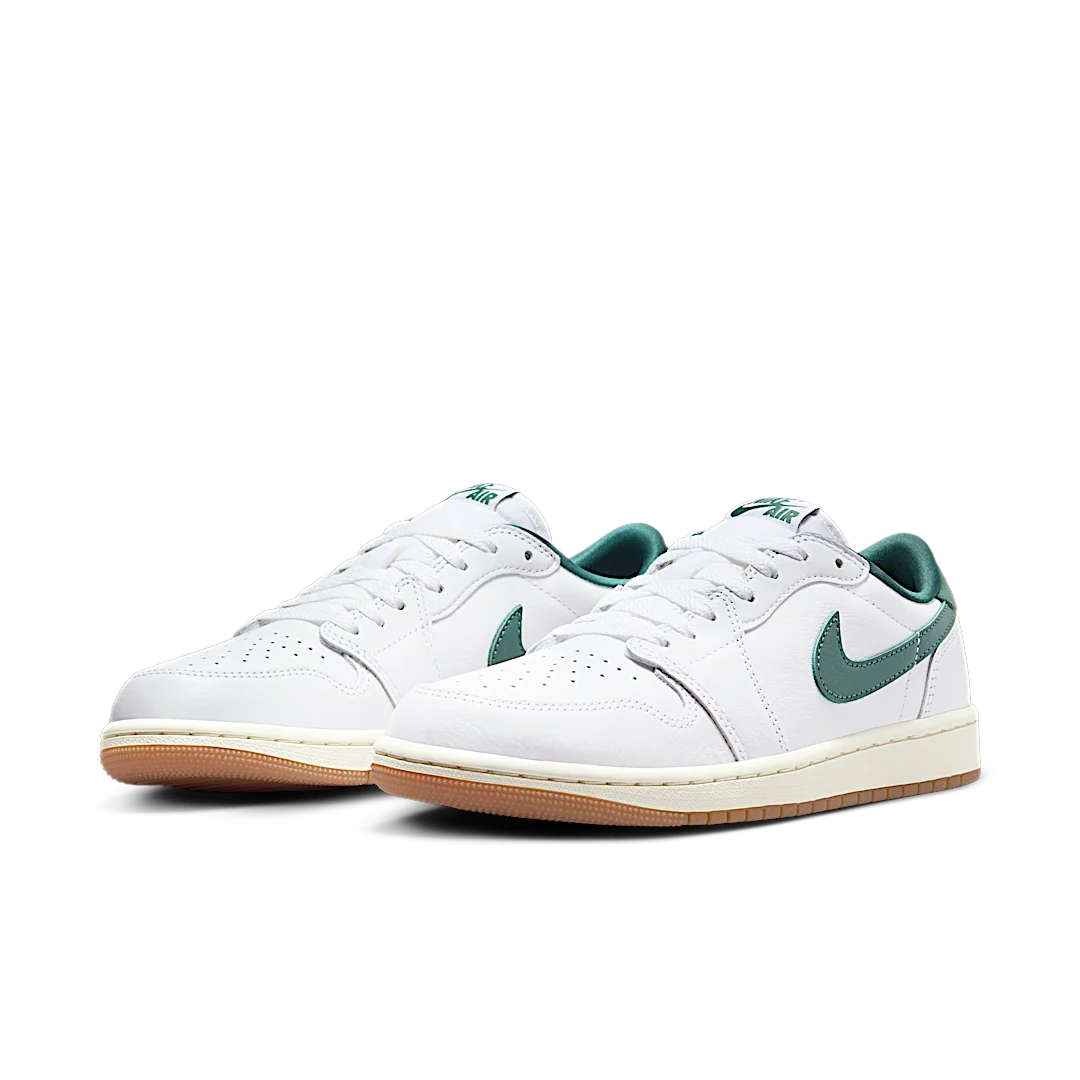 Air Jordan 1 Retro Low OG Oxidized Green, White/Oxidized Green-Sail (CZ0775-133)