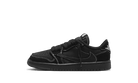 Air Jordan 1 Retro Low OG SP Travis Scott Black Phantom (PS), Black/Phantom/Ale Brown/Racer Blue/Team Orange (DO5442-001)