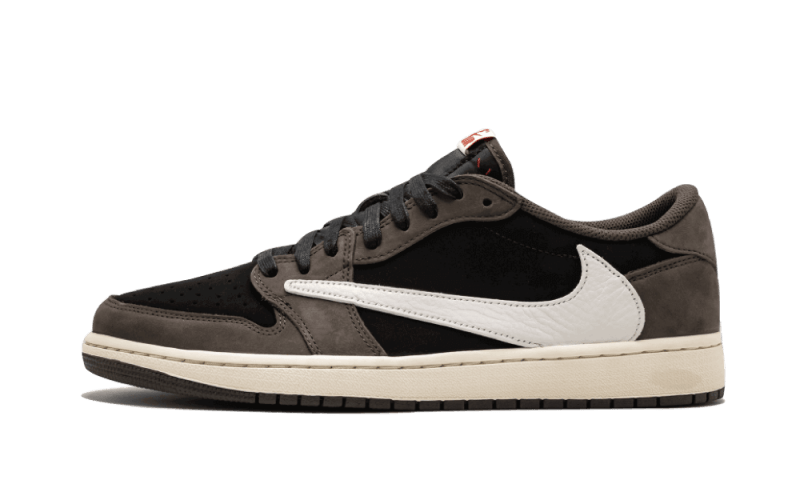 Air Jordan 1 Retro Low OG SP Travis Scott Mocha, Black/Dark Mocha-University Red-Sail (CQ4277-001)