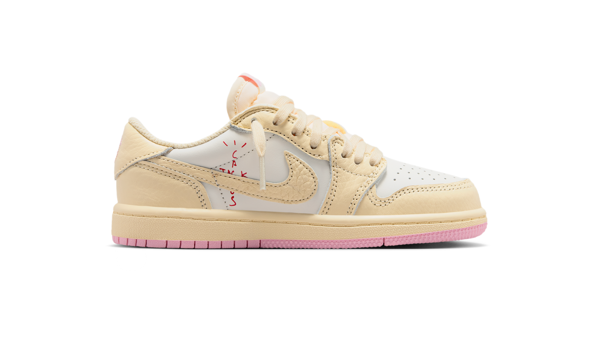 Air Jordan 1 Retro Low OG SP Travis Scott Shy Pink (PS)