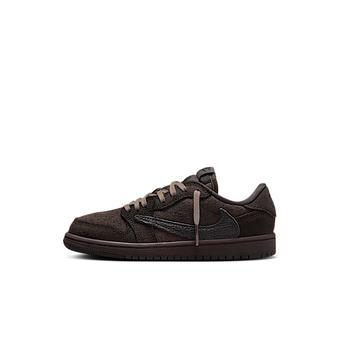 Air Jordan 1 Retro Low OG SP Travis Scott Velvet Brown (PS), Dark Mocha/Black/Velvet Brown (DO5442-202)