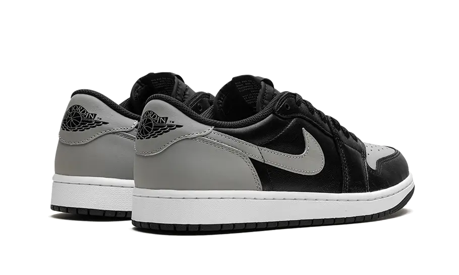 Air Jordan 1 Retro Low OG Shadow (2024), Black/Medium Grey/White (CZ0790-003)