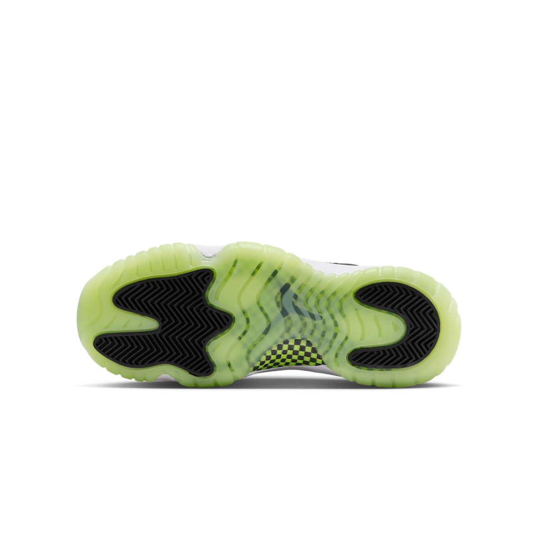 Air Jordan 11 Retro Black Barely Volt
