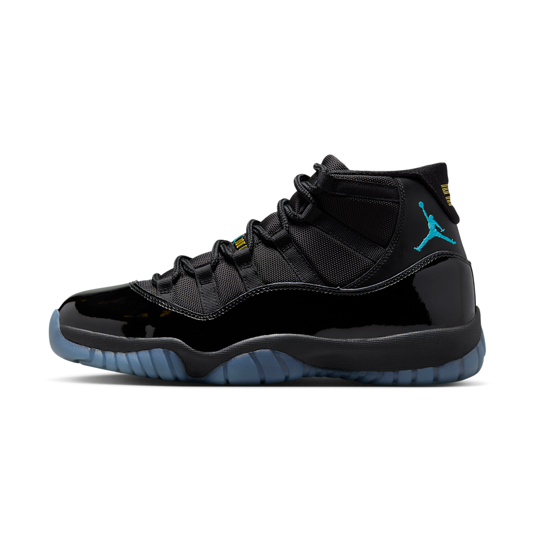Air Jordan 11 Retro Gamma Blue (2025), Black/Gamma Blue/Varsity Maize (CT8012-047 / 378038-047)