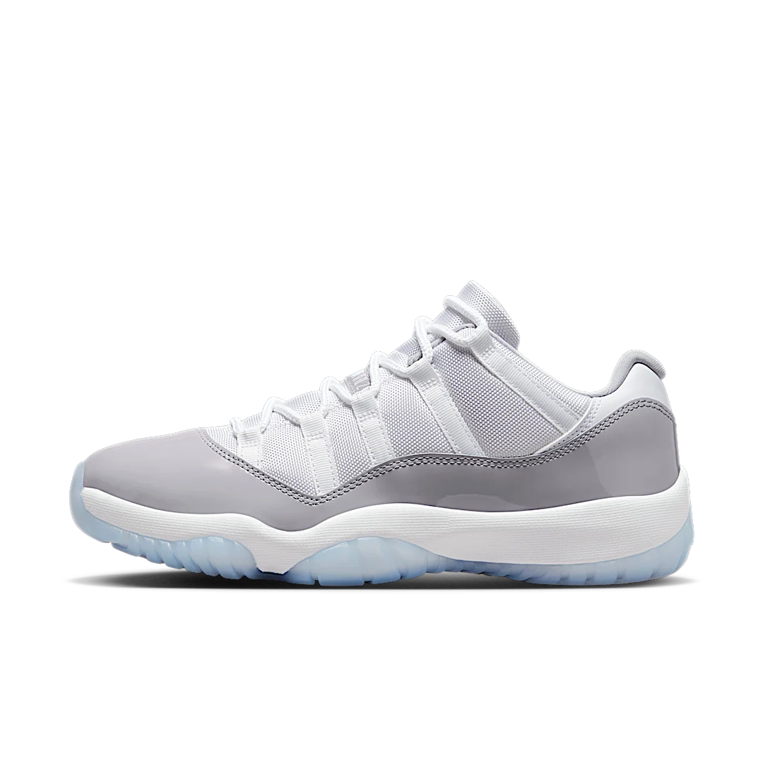 Air Jordan 11 Retro Low Cement Grey, White/Cement Grey/University Blue (AV2187-140)