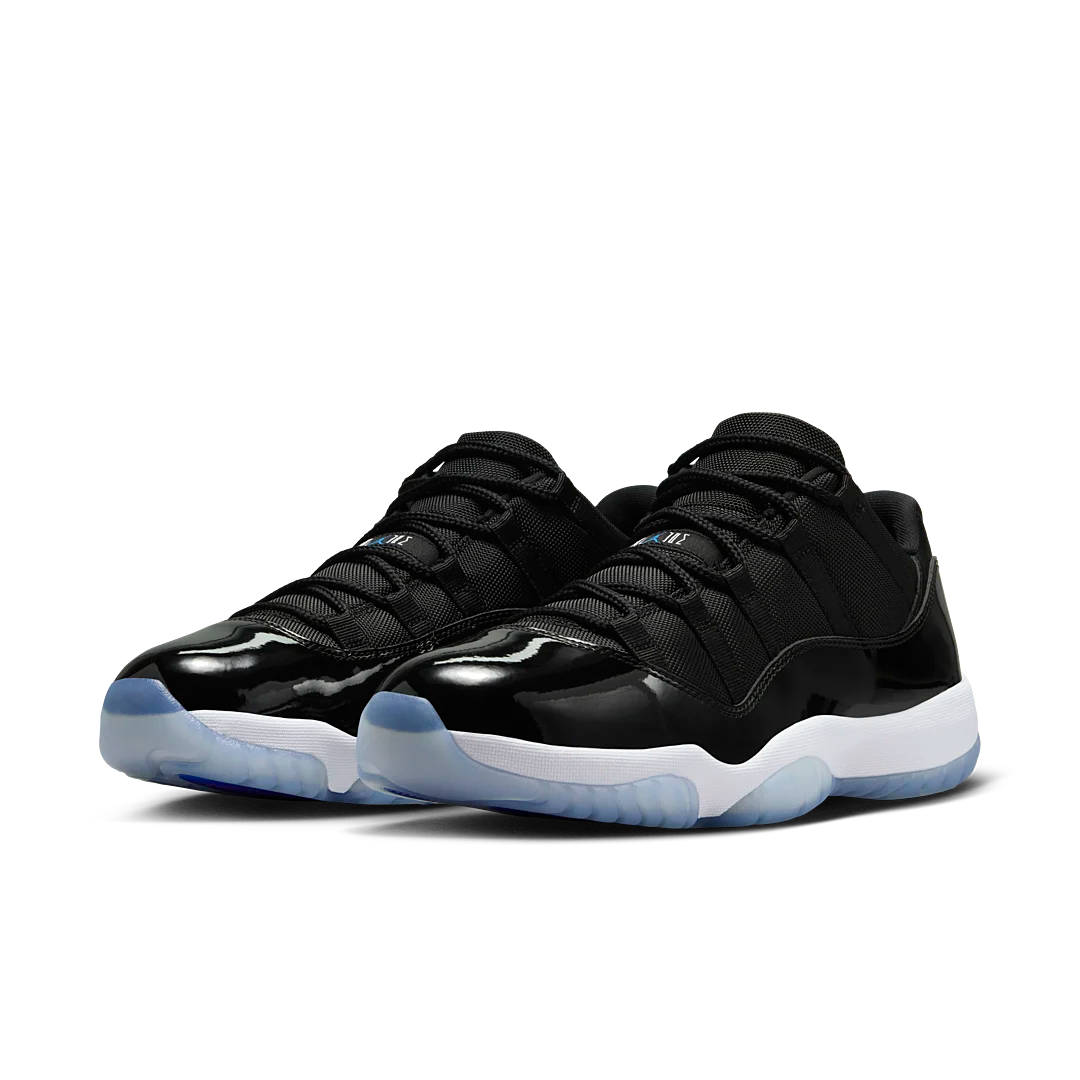 Air Jordan 11 Retro Low Space Jam, Black/Varsity Royal/White (FV5104-004)