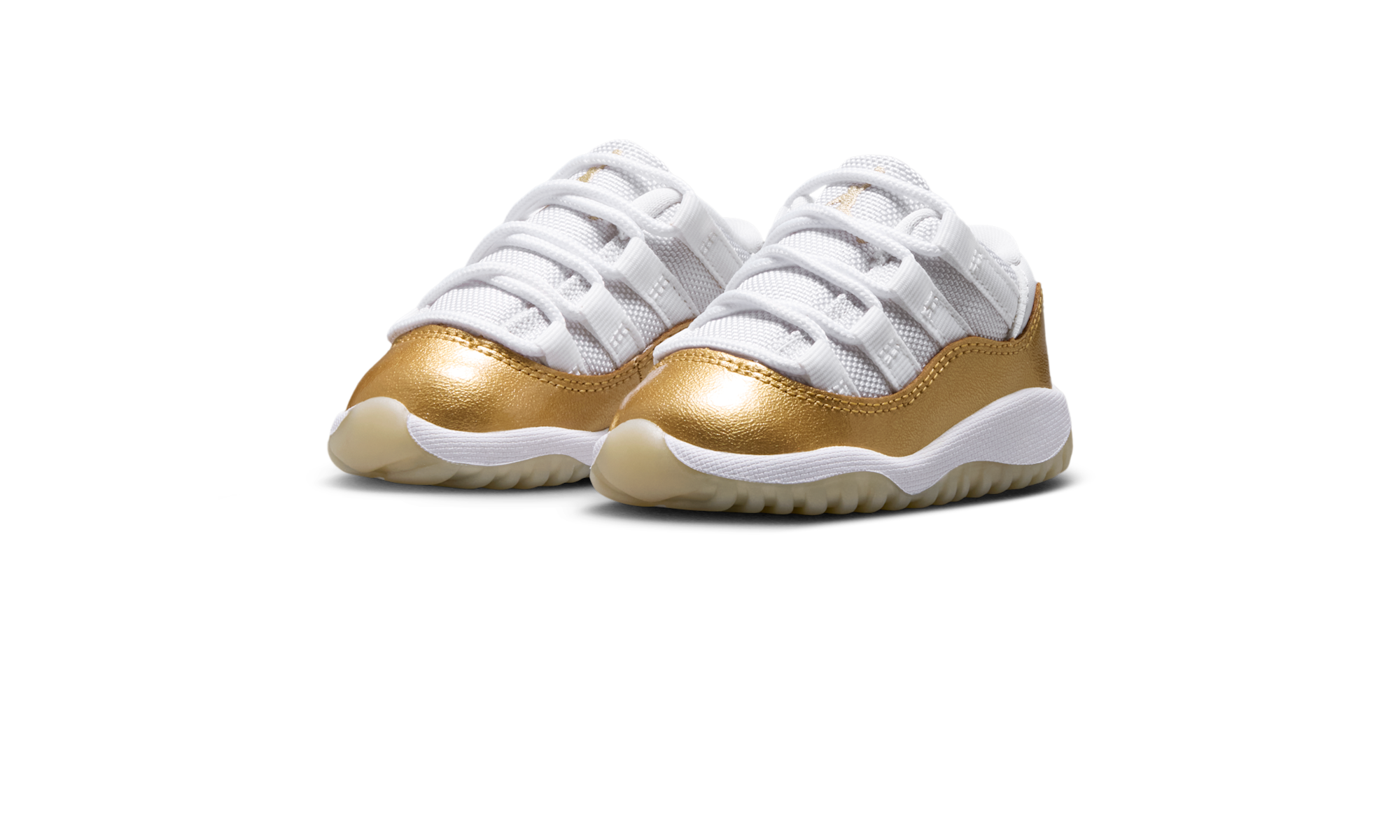 Air Jordan 11 Retro Low White Team Gold Metallic Gold