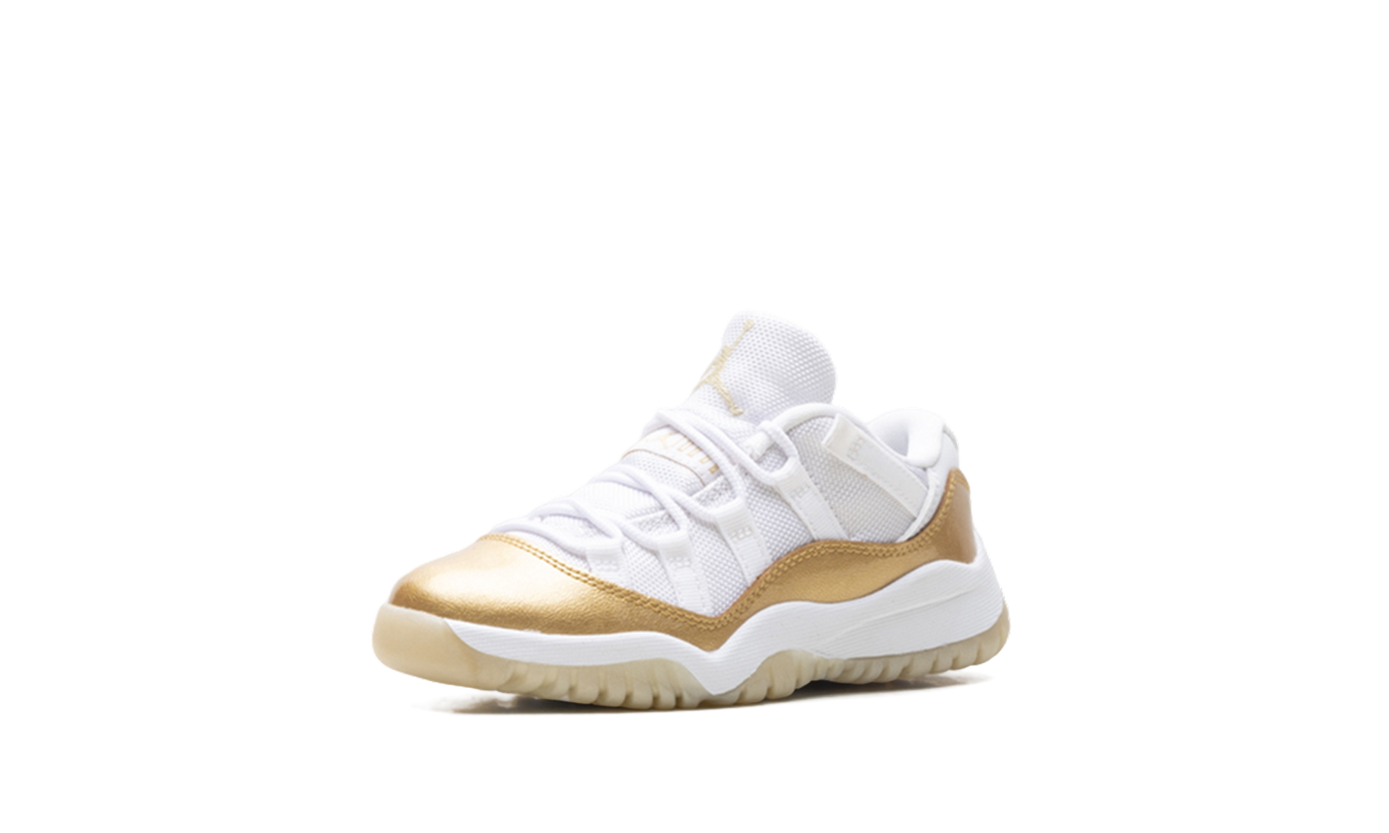 Air Jordan 11 Retro Low White Team Gold Metallic Gold