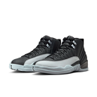 Air Jordan 12 Retro Barons, Black/Wolf Grey-White (CT8013-010)