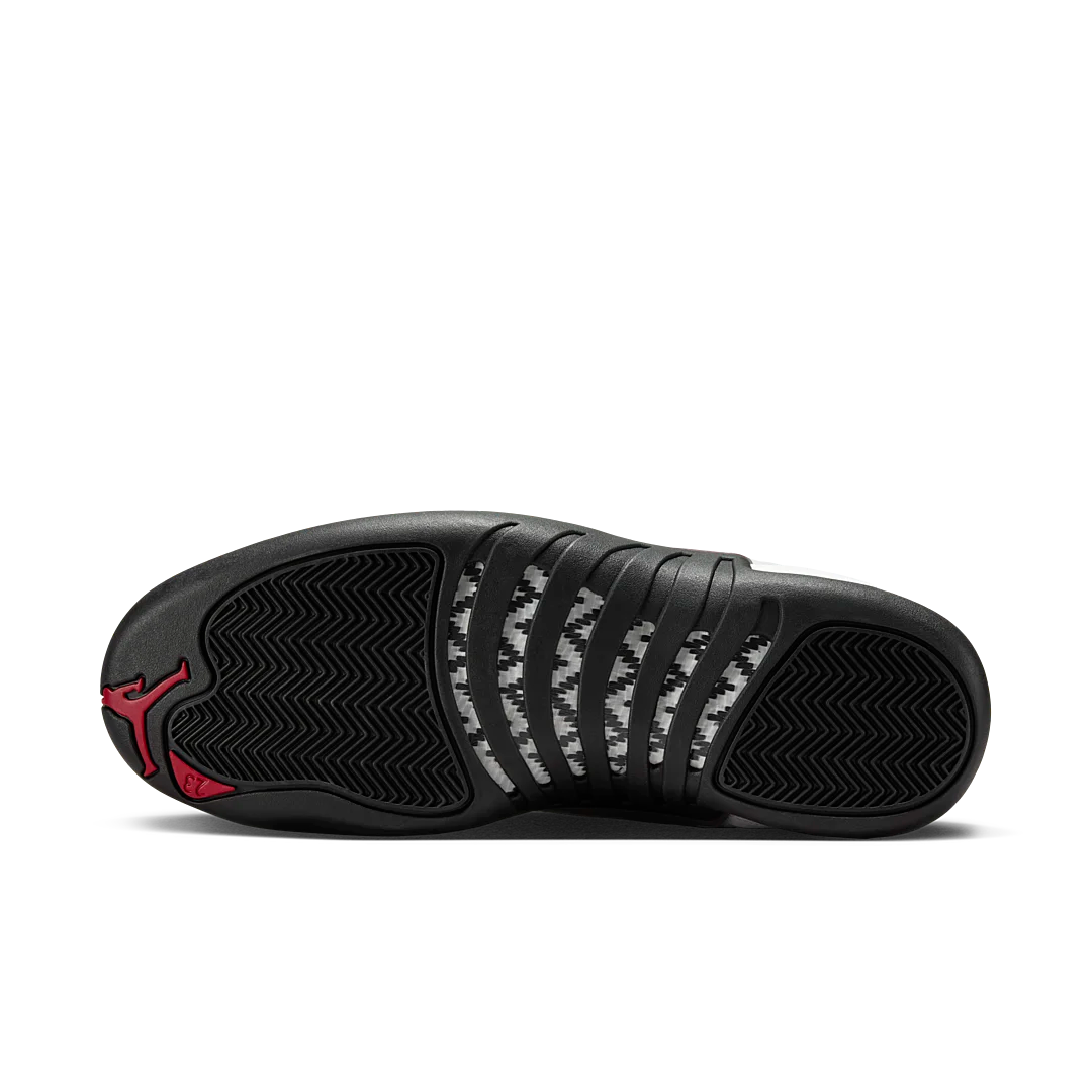 Air Jordan 12 Retro Taxi Flip, White/Gym Red/Black (CT8013-162)