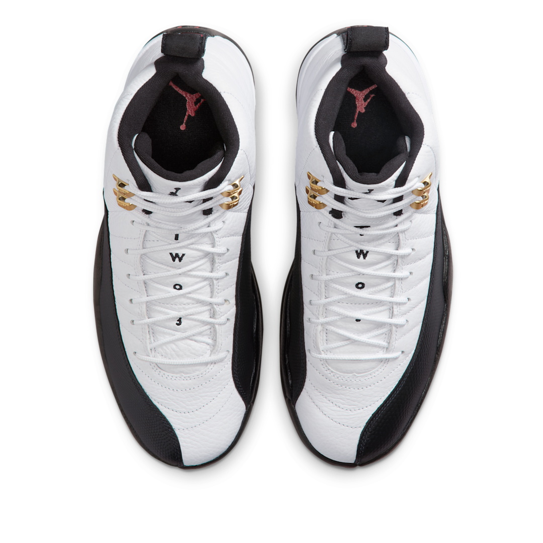 Air Jordan 12 Retro Taxi (2025), White/Black/Taxi (CT8013-117)
