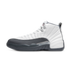 Air Jordan 12 Retro White Dark Grey