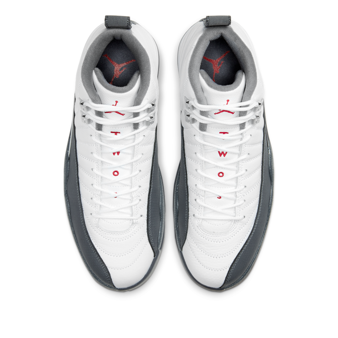 Air Jordan 12 Retro White Dark Grey - Sneak