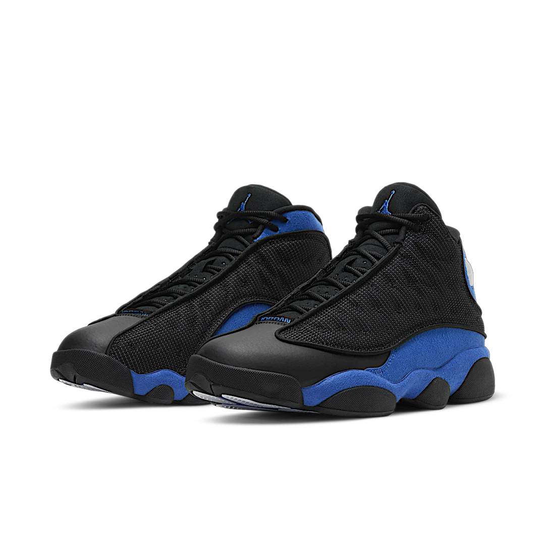 Air Jordan 13 Retro Black Hyper Royal, Black/Black-White-Hyper Royal (414571-040)