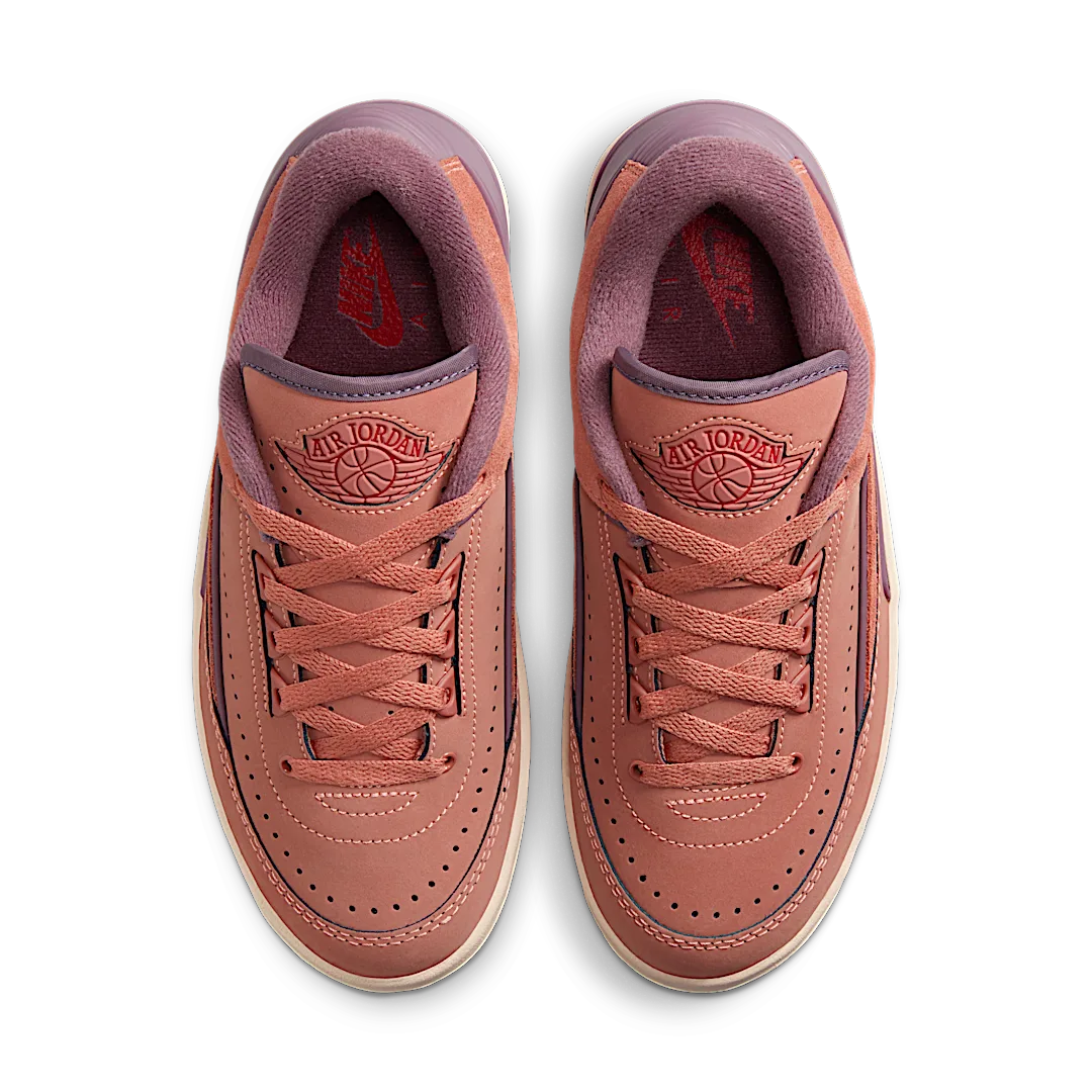 Air Jordan 2 Retro Low Sky J Orange, Sky J Orange/Varsity Red/Sky J Mauve (DX4401-800)