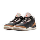 Air Jordan 3 Retro Desert Elephant, Black/Rush Orange/Fossil Stone/Sail (CT8532-008)