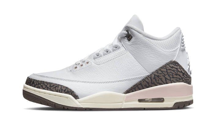 Air Jordan 3 Retro Neapolitan Dark Mocha, White/Dark Mocha-Atmosphere-Sail (CK9246-102)