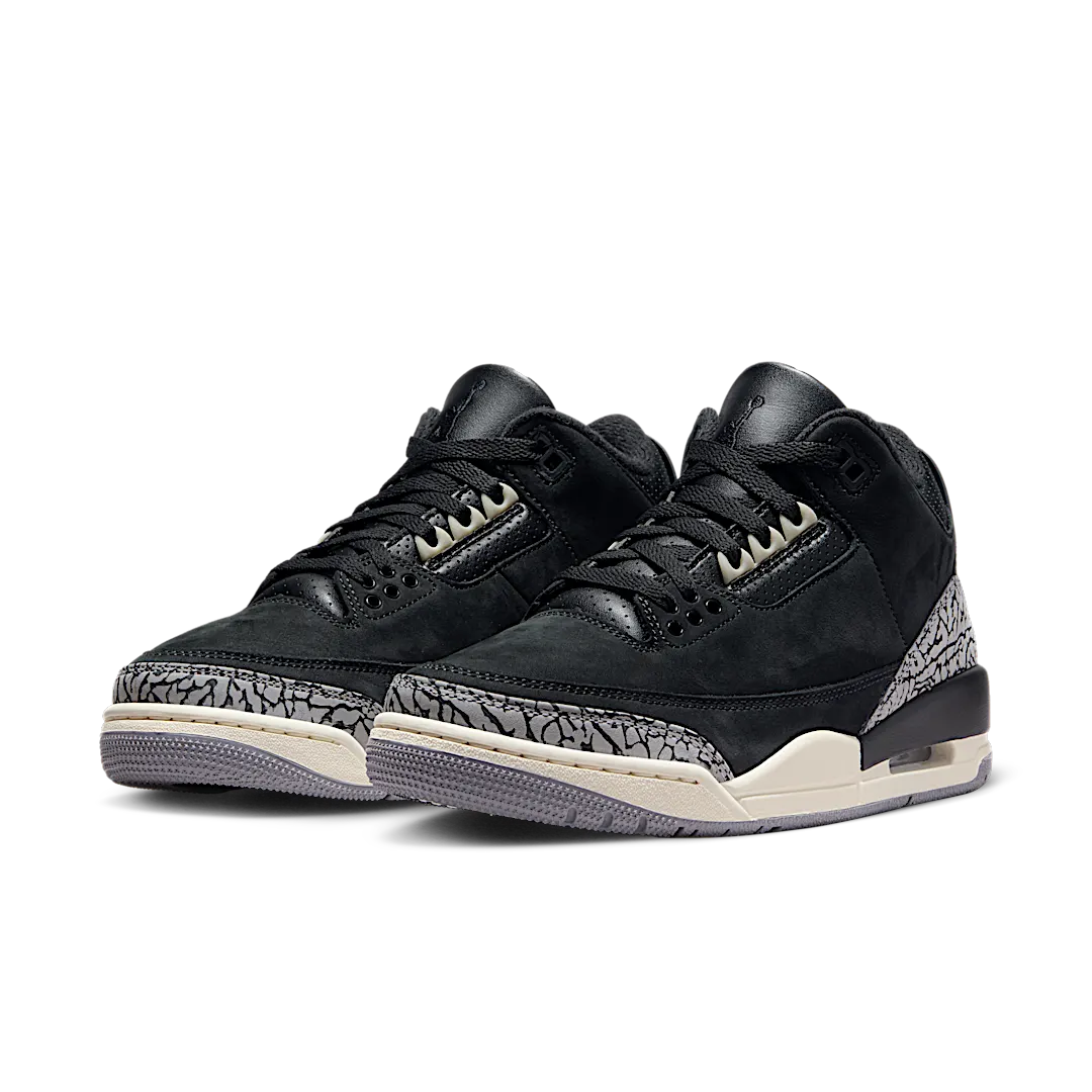 Air Jordan 3 Retro Off Noir, Off Noir/Black/Coconut Milk/Cement Grey (CK9246-001)