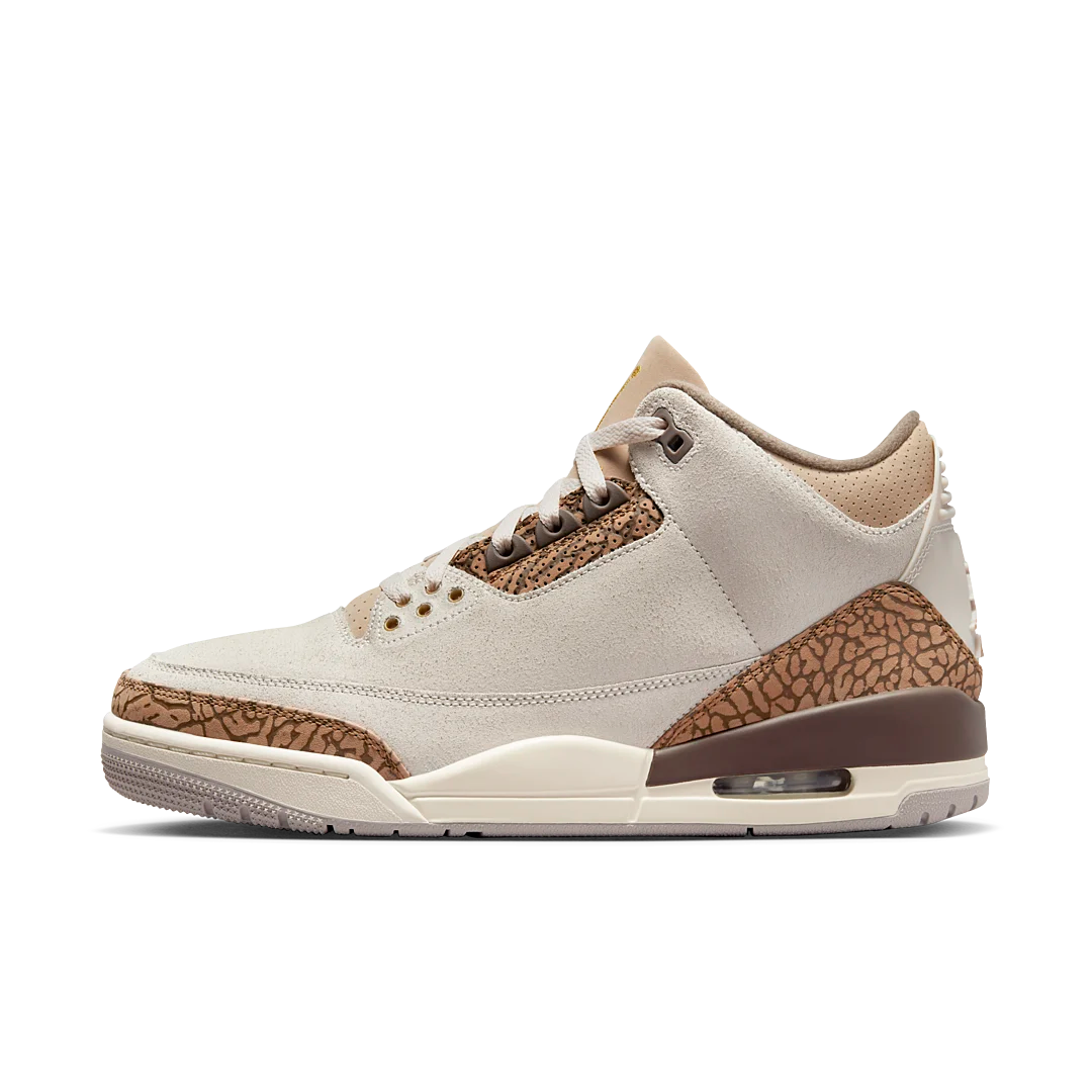 Air Jordan 3 Retro Palomino, Light Orewood Brown/Metallic Gold/Light British Tan/Palomino (CT8532-102)