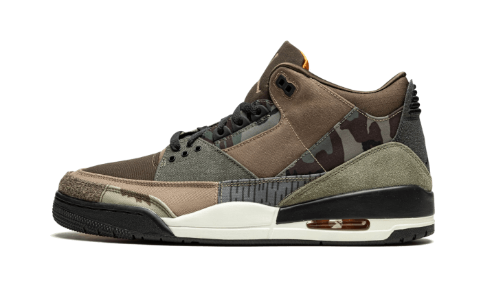 Air Jordan 3 Retro Patchwork Camo, Dark Hazel/Multi-Color (DO1830-200)