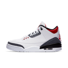 Air Jordan 3 Retro SE Fire Red Denim (2020), White/Black-Fire Red (CZ6431-100)