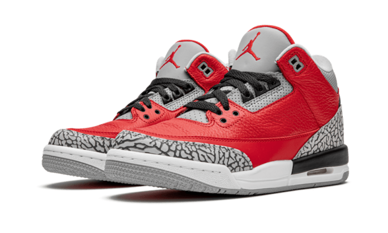 Air Jordan 3 Retro SE Unite, Fire Red/Fire Red-Cement Grey-Black (CK5692-600)