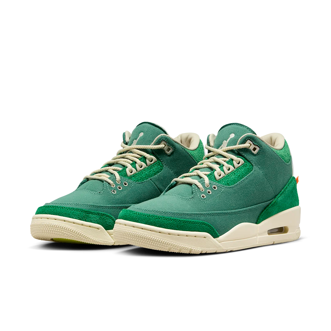 Air Jordan 3 Retro SP Nina Chanel Abney Bicoastal, Bicoastal/Black/Malachite/Fossil (FZ7974-300)