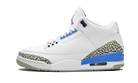 Air Jordan 3 Retro UNC (2020), White/Valor Blue-Tech Grey (CT8532-104)