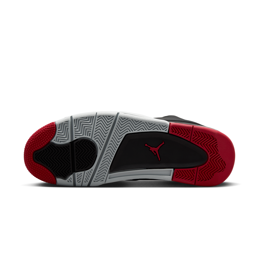 Air Jordan 4 RM Black Cement, Black/Varsity Red/Wolf Grey/White (FQ7939-061)