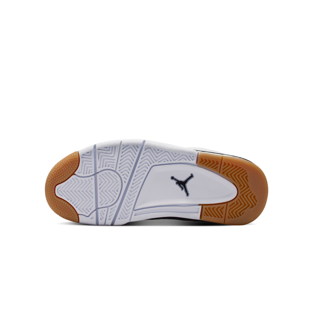 Air Jordan 4 RM Military Black, White/Neutral Grey/Gum Medium Brown/Black (FQ7938-110)