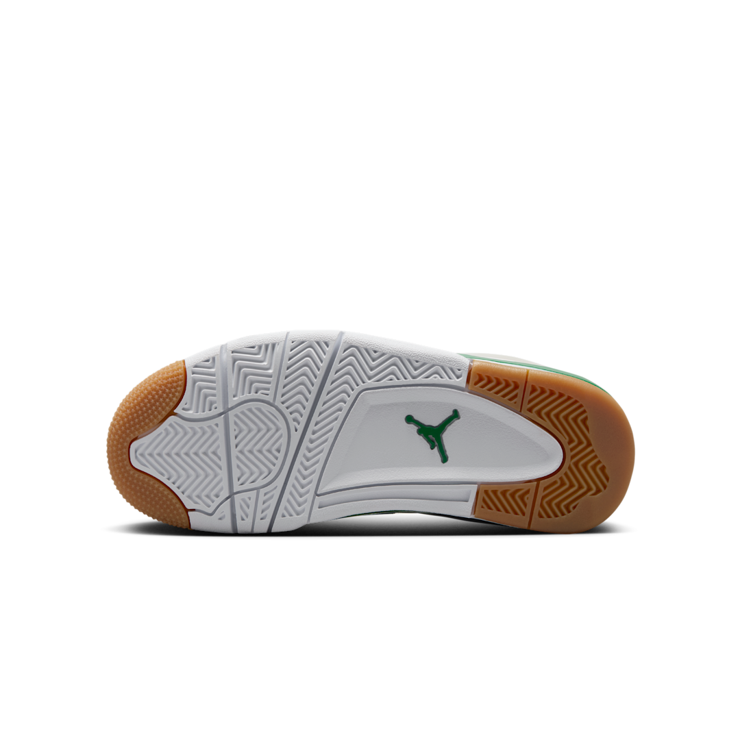 Air Jordan 4 RM Pine Green, White/Pine Green/Neutral Grey/Wolf Grey/Varsity Red/Gum Dark Brown (FQ7938-103)