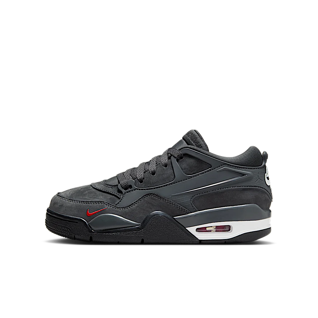 Air Jordan 4 RM SP Nigel Sylvester Driveway Grey, Anthracite/Anthracite/University Red/White (HJ9746-004)