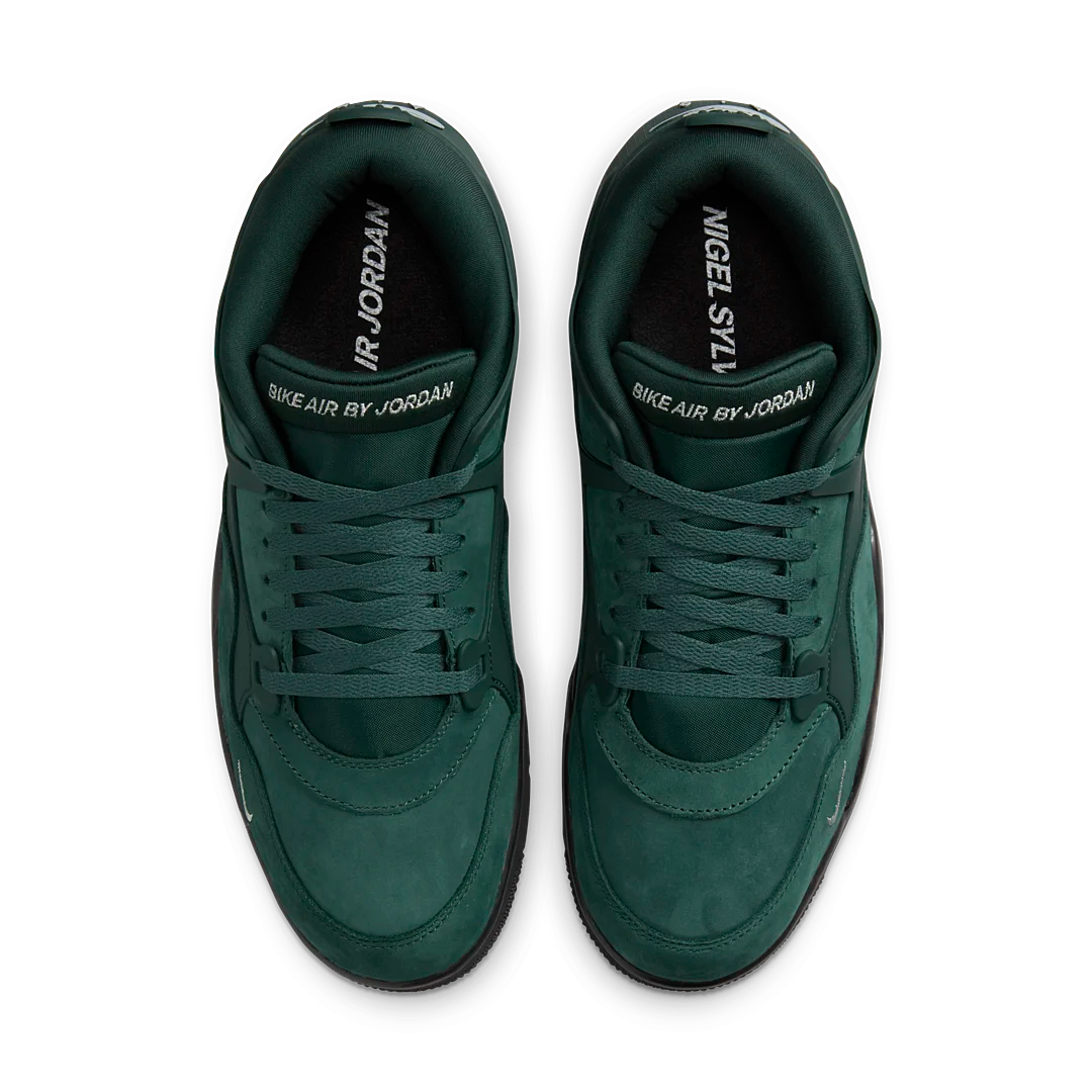 Air Jordan 4 RM SP Nigel Sylvester Grandma's Driveway, Pro Green/Metallic Platinum-Black-Sail (HF4334-300)