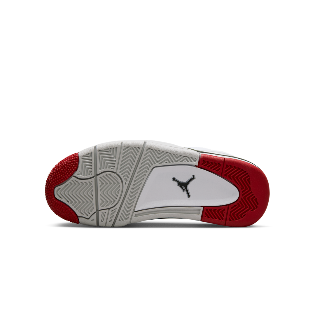 Air Jordan 4 RM White Black Neutral Grey Varsity Red, White/Black/Neutral Grey/Varsity Red (FQ7938-102)
