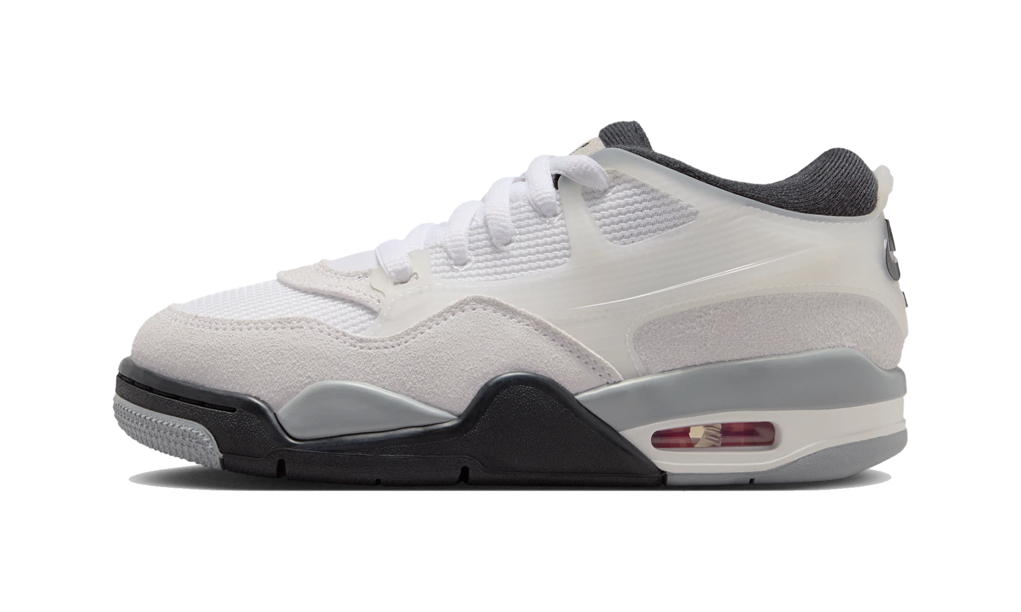 Air Jordan 4 RM White Light Smoke Grey Black