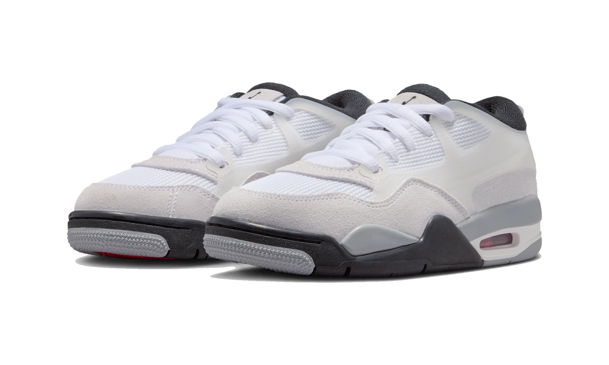 Air Jordan 4 RM White Light Smoke Grey Black