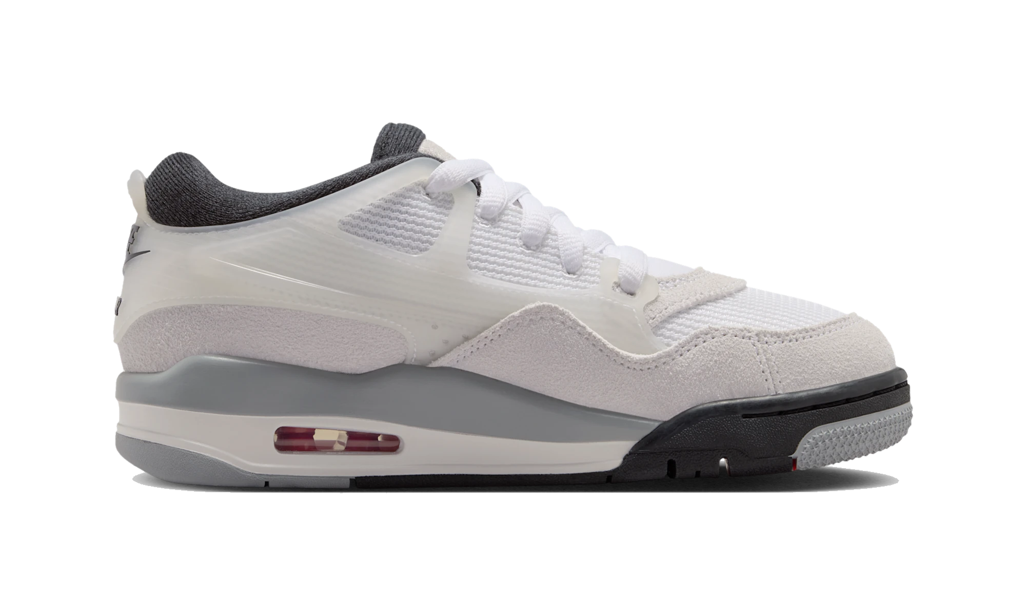 Air Jordan 4 RM White Light Smoke Grey Black